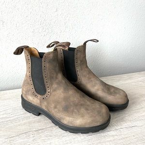 Women’s High Top Blundstone Boots Rustic Brown #1351